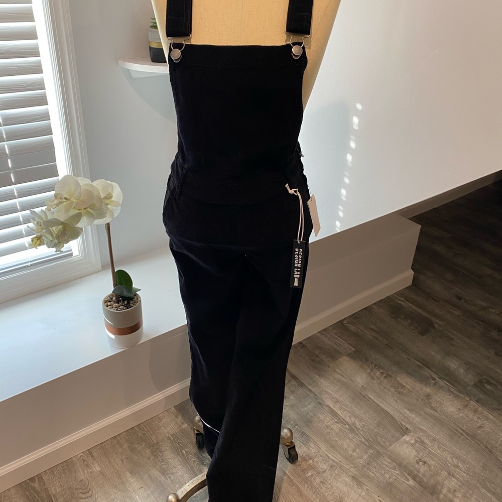 Black corduroy jumper